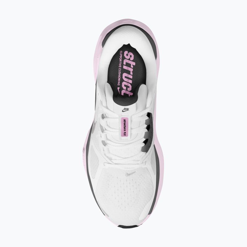 Moteriški bėgimo batai Nike Structure Plus white/black/metallic silver 4