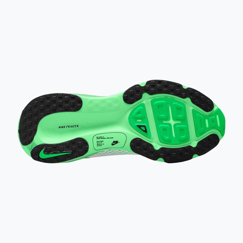 Moteriški bėgimo batai Nike Vomero 18 white/illusion green/metallic silver 4