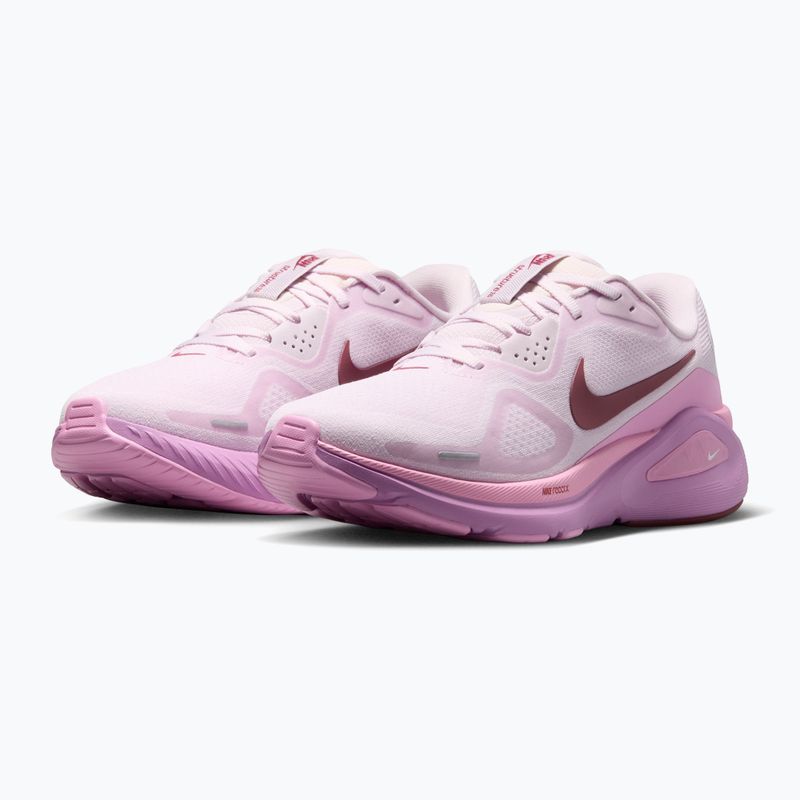 Moteriški bėgimo batai Nike Structure 26 bleached lilac/pink rise/pink smoke 3