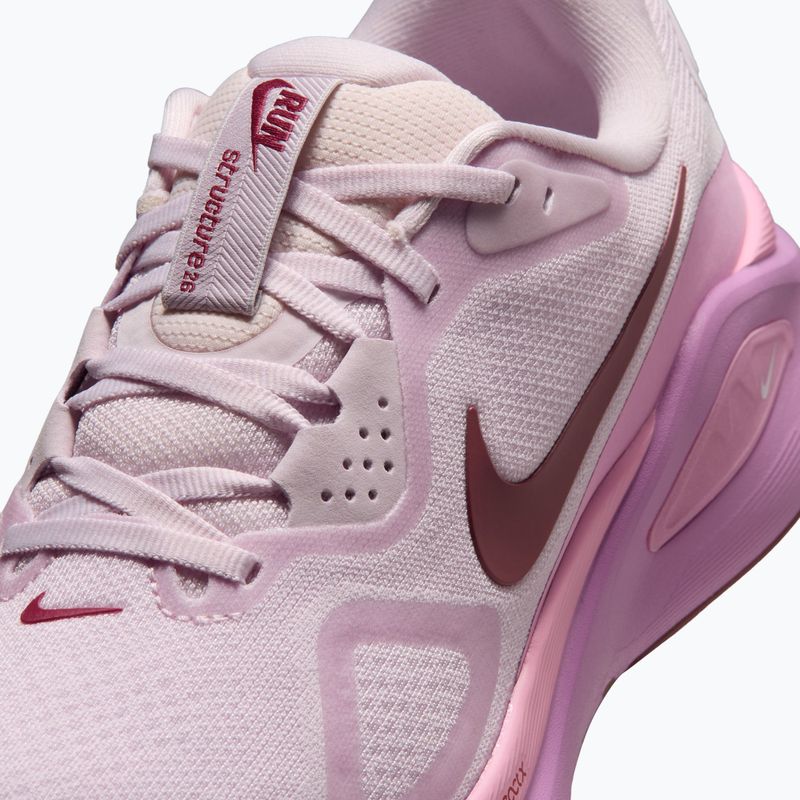 Moteriški bėgimo batai Nike Structure 26 bleached lilac/pink rise/pink smoke 7