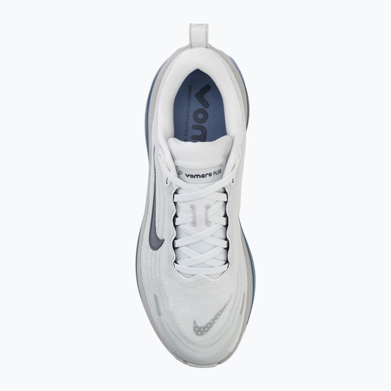 Vyriški bėgimo batai Nike Vomero Plus off white/grey fog/thunderstorm/obsidian 5