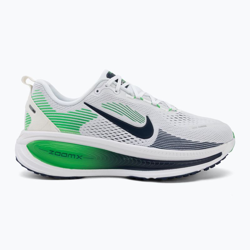 Vyriški bėgimo batai Nike Vomero 18 white/green spark/midnight navy 2