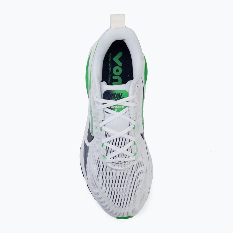 Vyriški bėgimo batai Nike Vomero 18 white/green spark/midnight navy 5