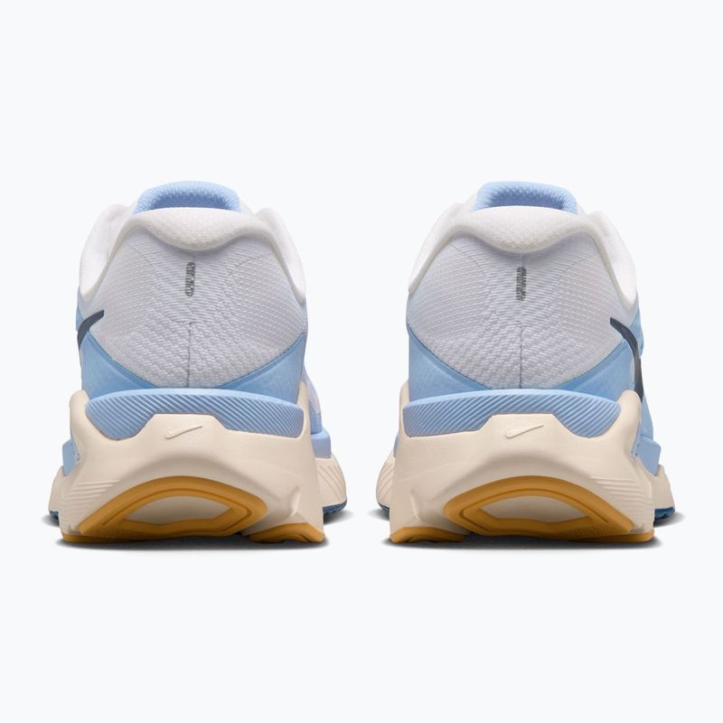 Moteriški bėgimo batai Nike Structure Plus white/aluminum/sundial/mystic navy 6