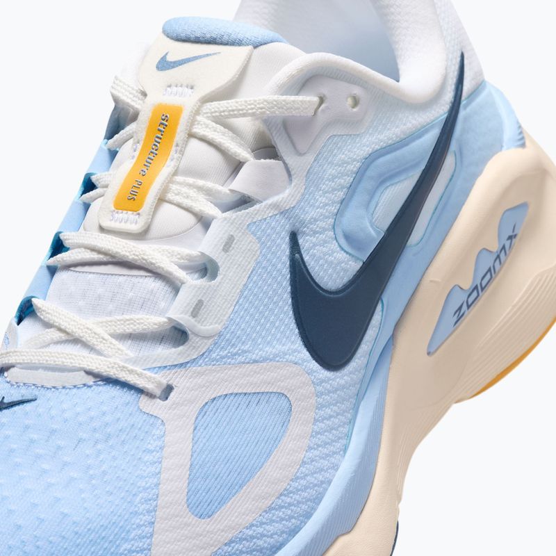 Moteriški bėgimo batai Nike Structure Plus white/aluminum/sundial/mystic navy 7