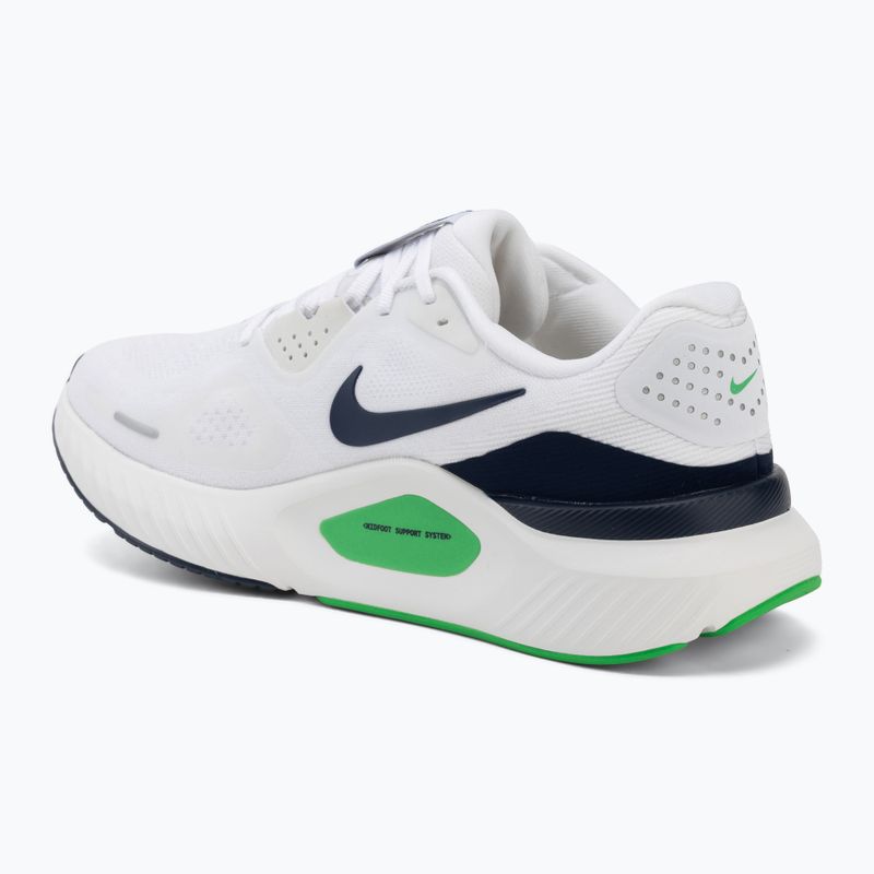 Vyriški bėgimo batai Nike Structure 26 white/green spark/midnight navy 3