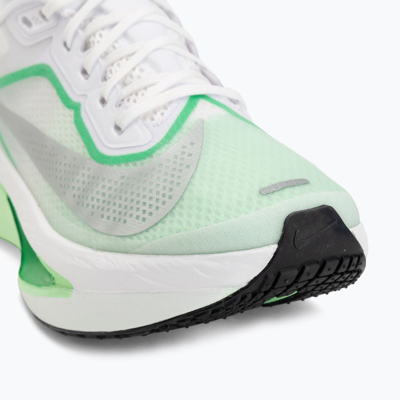 Moteriški bėgimo batai Nike Zoom Fly 6 white/illusion green/metallic silver 7