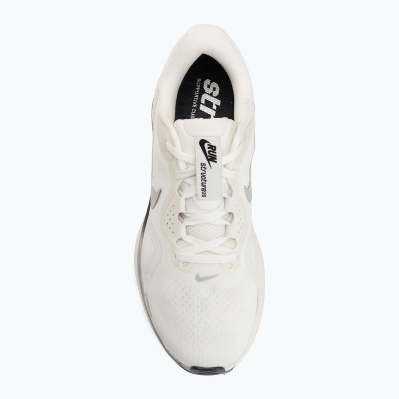 Moteriški bėgimo batai Nike Structure 26 summit white/anthracite/metallic silver 5