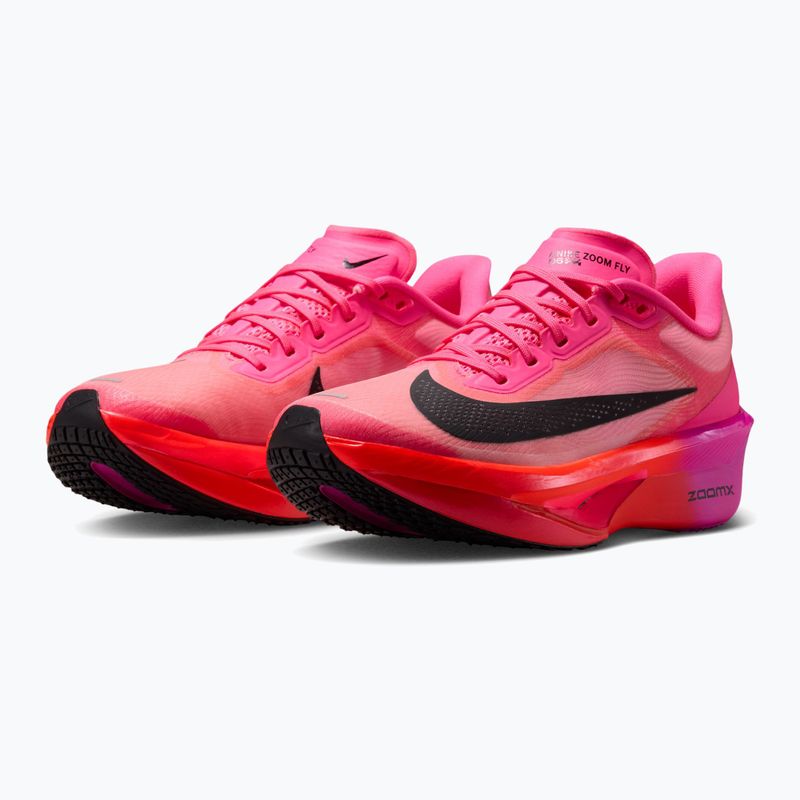 Moteriški bėgimo batai Nike Zoom Fly 6 hyper pink/laser crimson/black 3