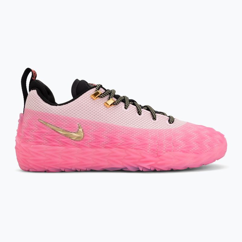 Vyriški krepšinio bateliai Nike S.T. Charge pink foam/pink spell/soft yellow 2