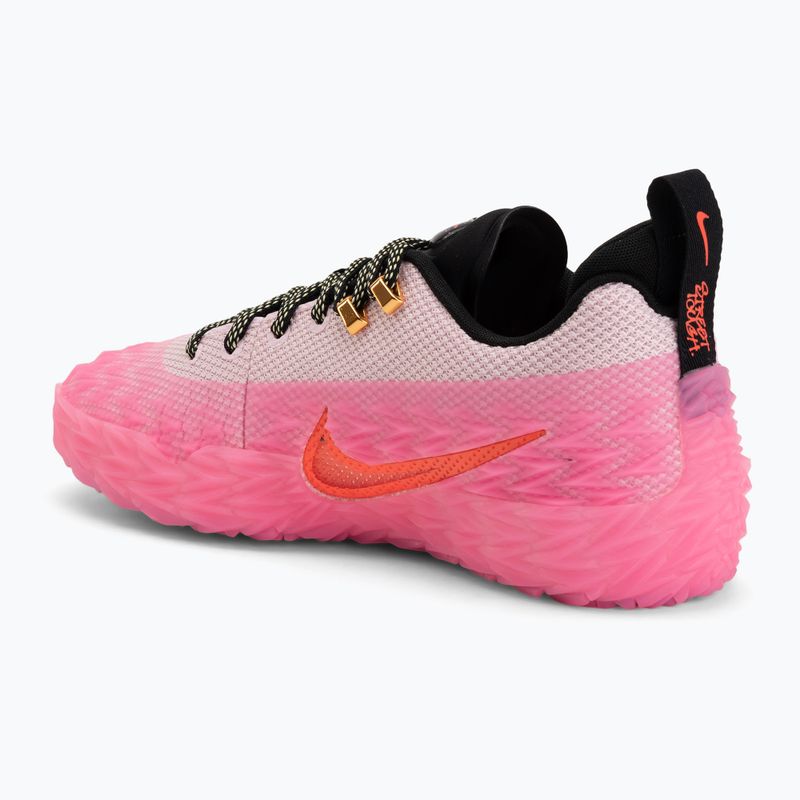 Vyriški krepšinio bateliai Nike S.T. Charge pink foam/pink spell/soft yellow 3