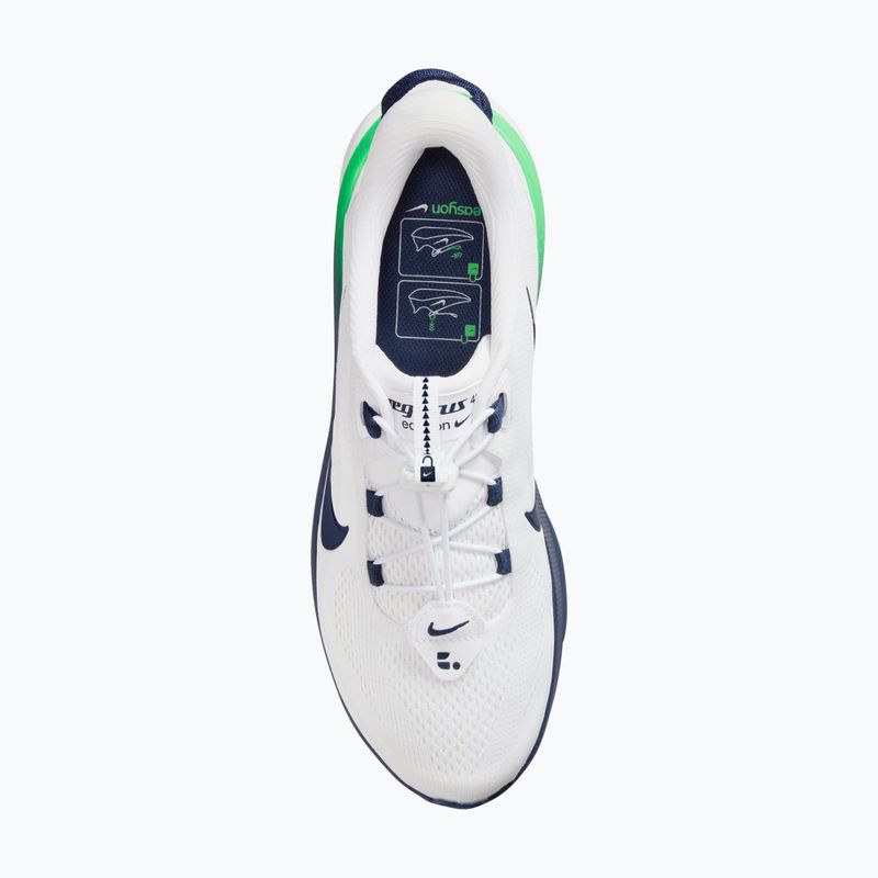 Vyriški bėgimo batai Nike Pegasus 42 EasyOn white/green spark/midnight navy 4