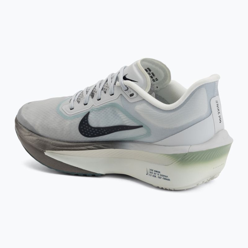Vyriški bėgimo batai Nike Zoom Fly 6 pure platinum/grey fog/dark obsidian 3