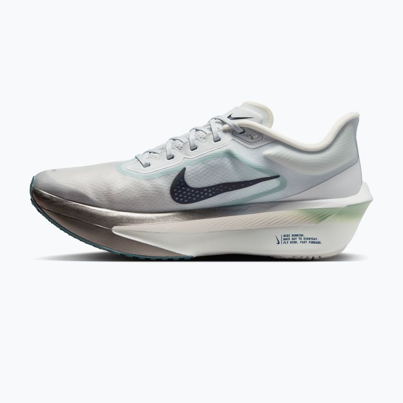Vyriški bėgimo batai Nike Zoom Fly 6 pure platinum/grey fog/dark obsidian 2