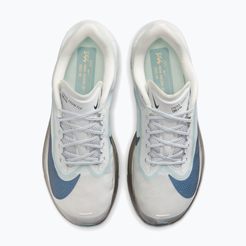Vyriški bėgimo batai Nike Zoom Fly 6 pure platinum/grey fog/dark obsidian 5