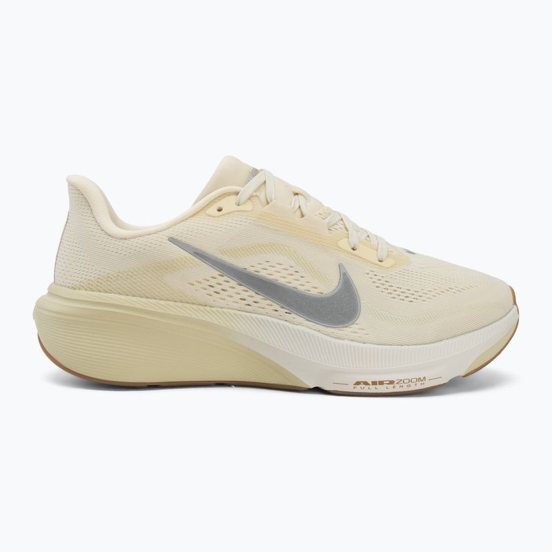 Vyriški bėgimo batai Nike Pegasus 42 coconut milk/light khaki/metallic silver 2