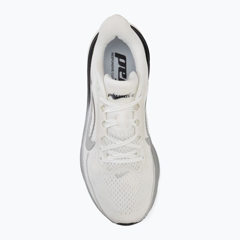 Moteriški bėgimo batai Nike Pegasus 42 summit white/sail/black/metallic silver 5