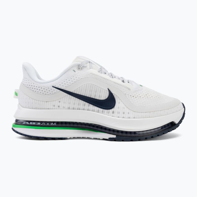 Vyriški bėgimo batai Nike Pegasus Premium white/midnight navy/green spark 2