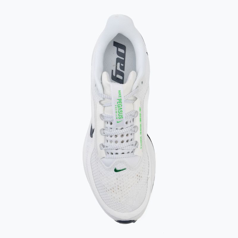 Vyriški bėgimo batai Nike Pegasus Premium white/midnight navy/green spark 5