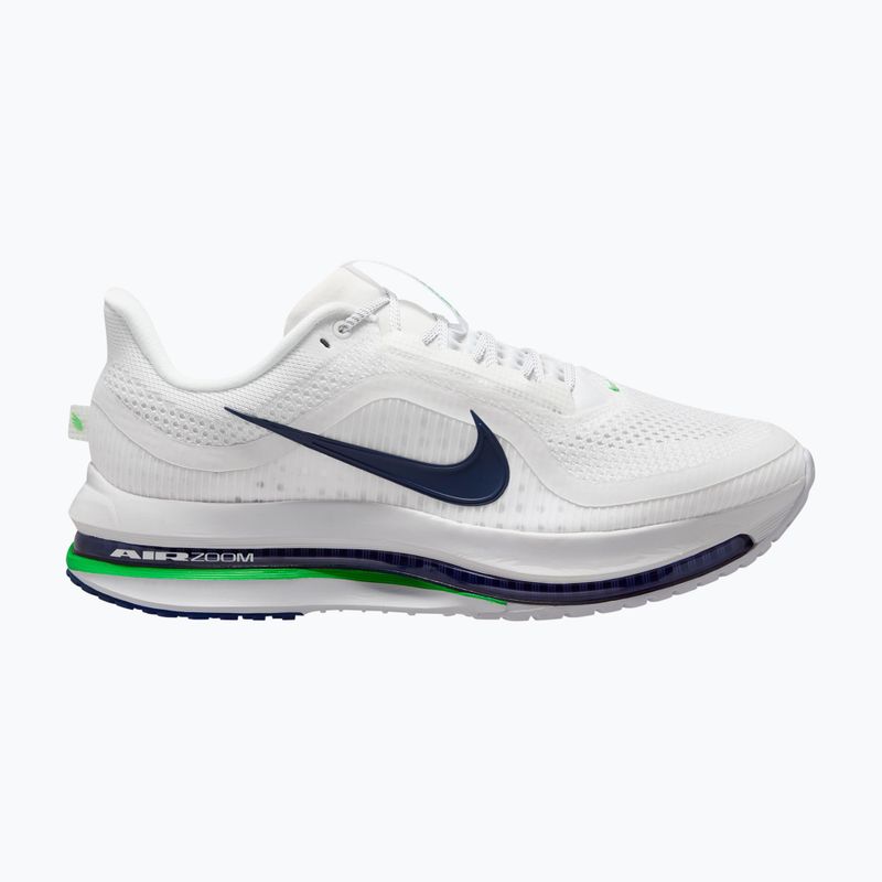 Vyriški bėgimo batai Nike Pegasus Premium white/midnight navy/green spark