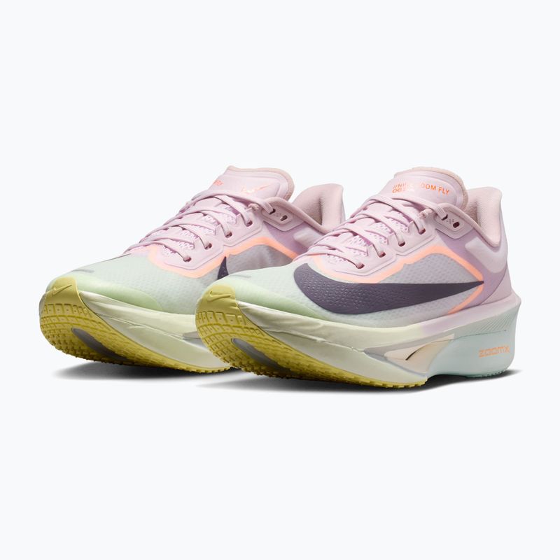 Moteriški bėgimo batai Nike Zoom Fly 6 bleached lilac/volt tint/purple dynasty 3
