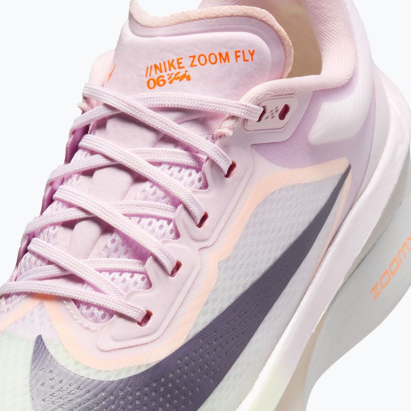 Moteriški bėgimo batai Nike Zoom Fly 6 bleached lilac/volt tint/purple dynasty 7
