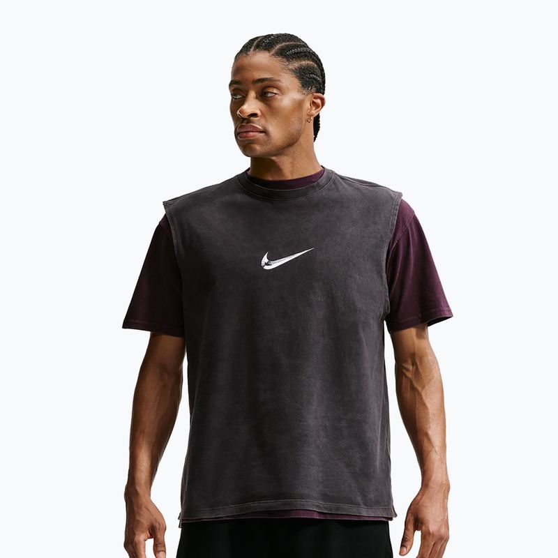 Vyriški treniruočių marškinėliai Nike Sleeveless T-Shirt black/white