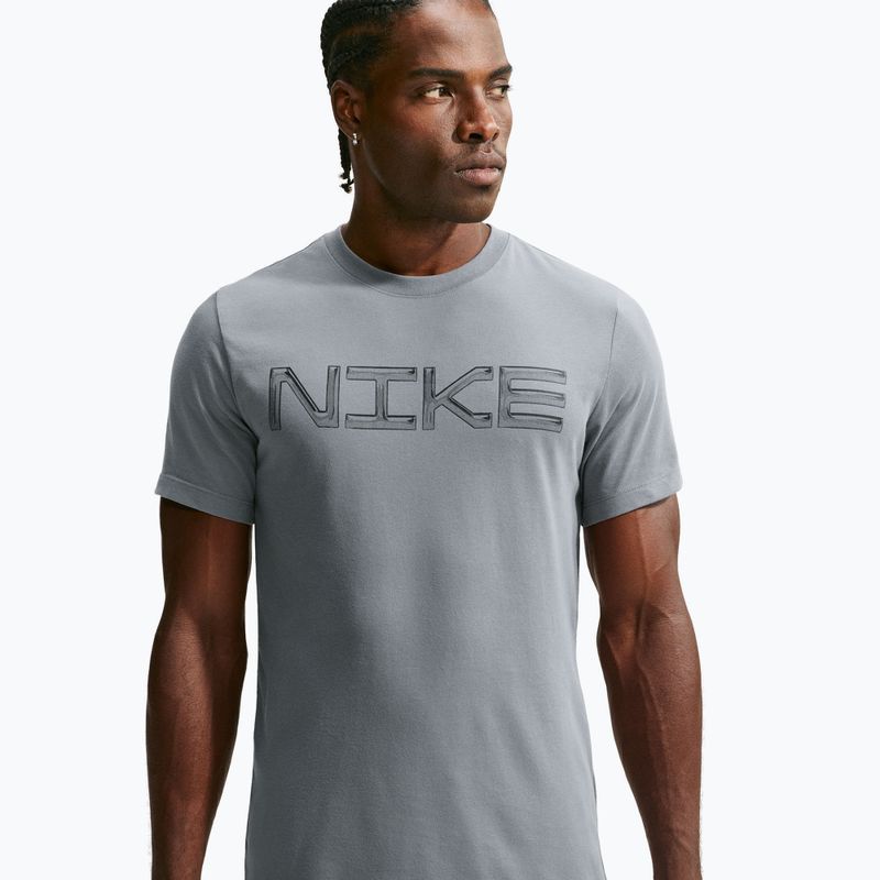 Vyriški treniruočių marškinėliai Nike Dri-FIT Training T-Shirt smoke grey/black 3