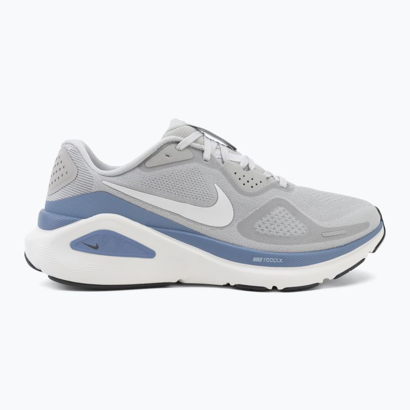 Vyriški bėgimo batai Nike Structure 26 grey fog/work blue/summit white 2