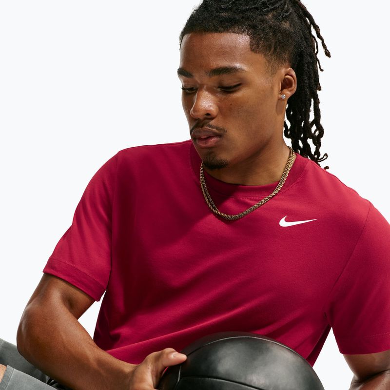 Vyriški treniruočių marškinėliai Nike Dri-FIT tough red/white 5