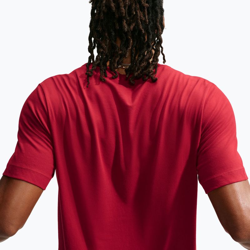 Vyriški treniruočių marškinėliai Nike Dri-FIT tough red/white 6