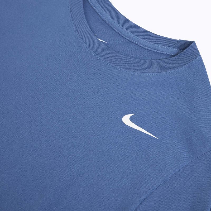 Vyriški treniruočių marškinėliai Nike Dri-FIT indigo storm/white 3