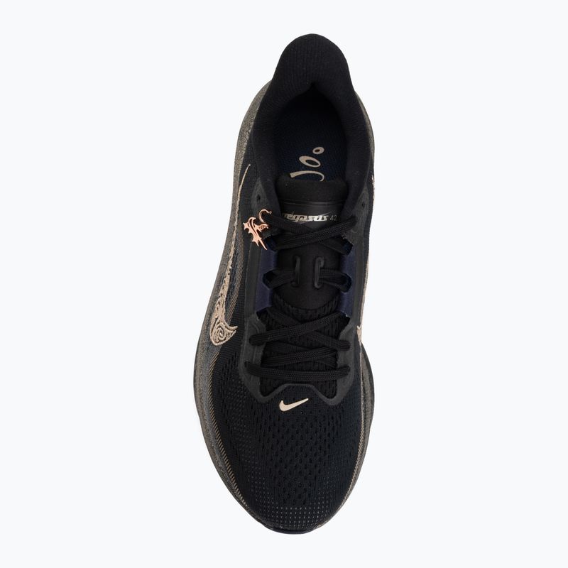 Moteriški bėgimo batai Nike Pegasus 42 "Keely Hodgkinson" black/pitch blue/blackened blue/blur 5