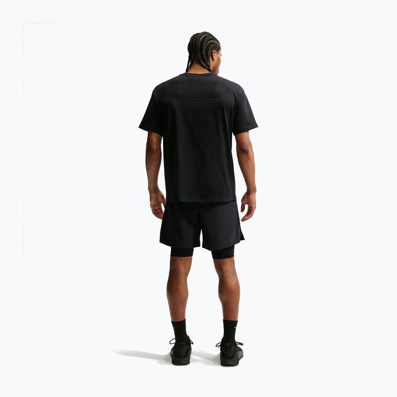 Vyriški treniruočių marškinėliai Nike N.A.C. black/black 2