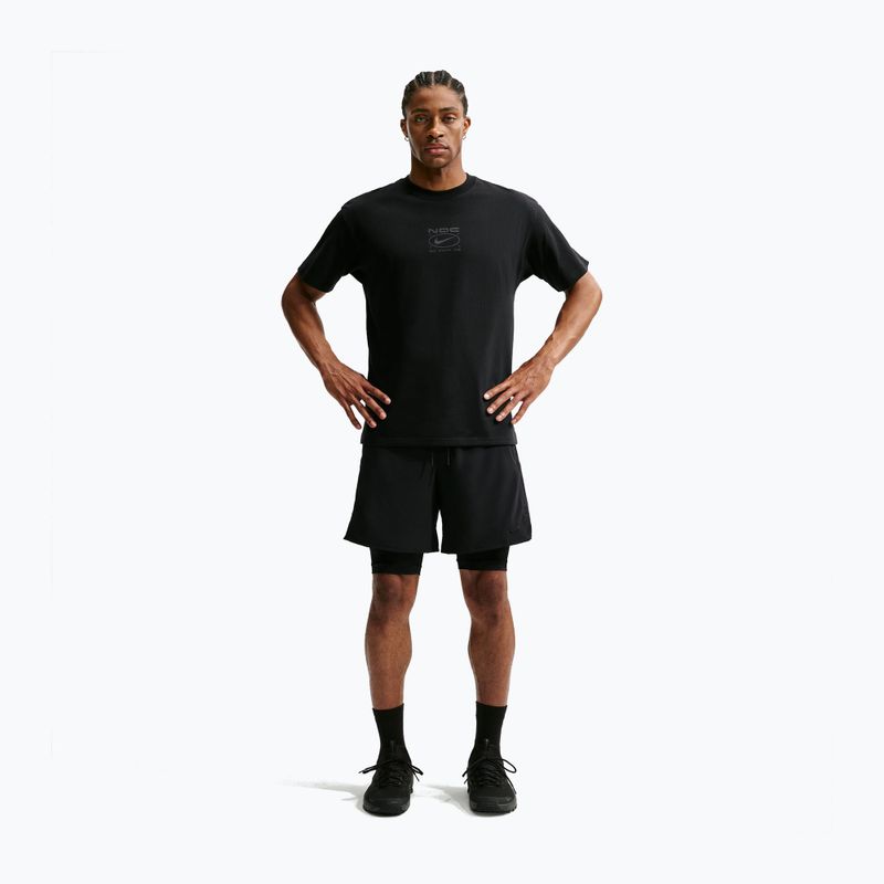 Vyriški treniruočių marškinėliai Nike N.A.C. black/black 7