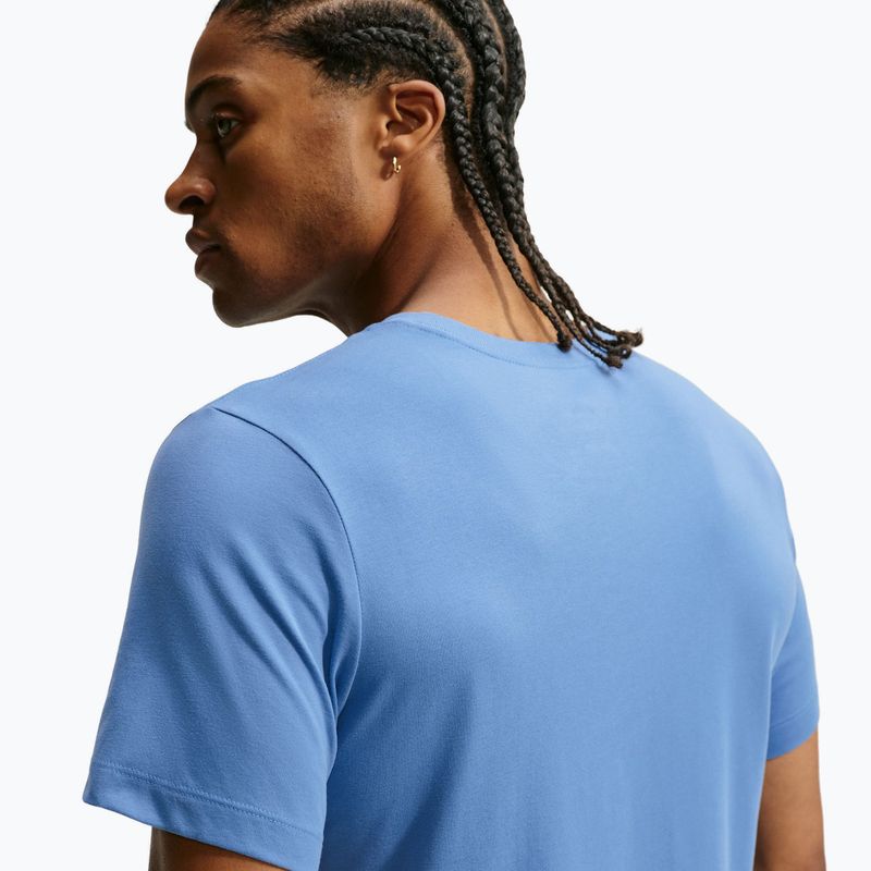 Vyriški treniruočių marškinėliai Nike Pro indigo storm/white 4