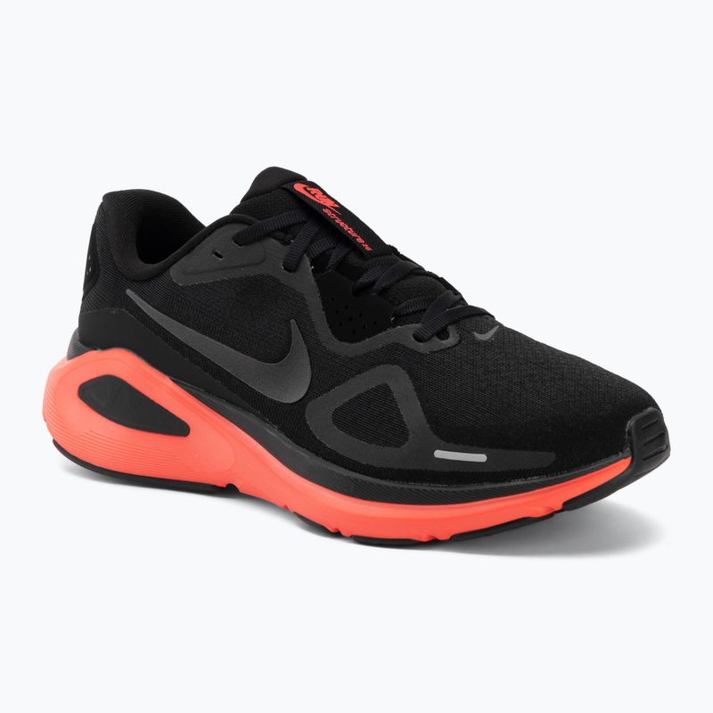 Vyriški bėgimo batai Nike Structure 26 black/bright crimson/metallic dark grey
