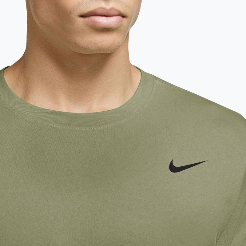 Vyriški treniruočių marškinėliai Nike Dri-FIT dusty olive/black 3