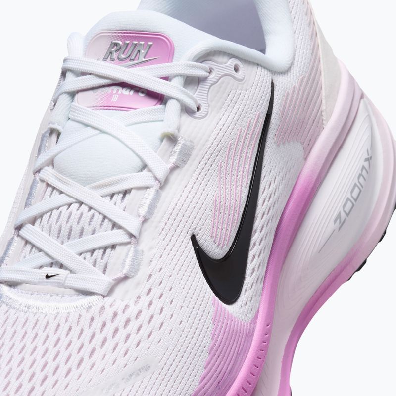 Moteriški bėgimo batai Nike Vomero 18 white/bleached lilac/light magenta/black 3