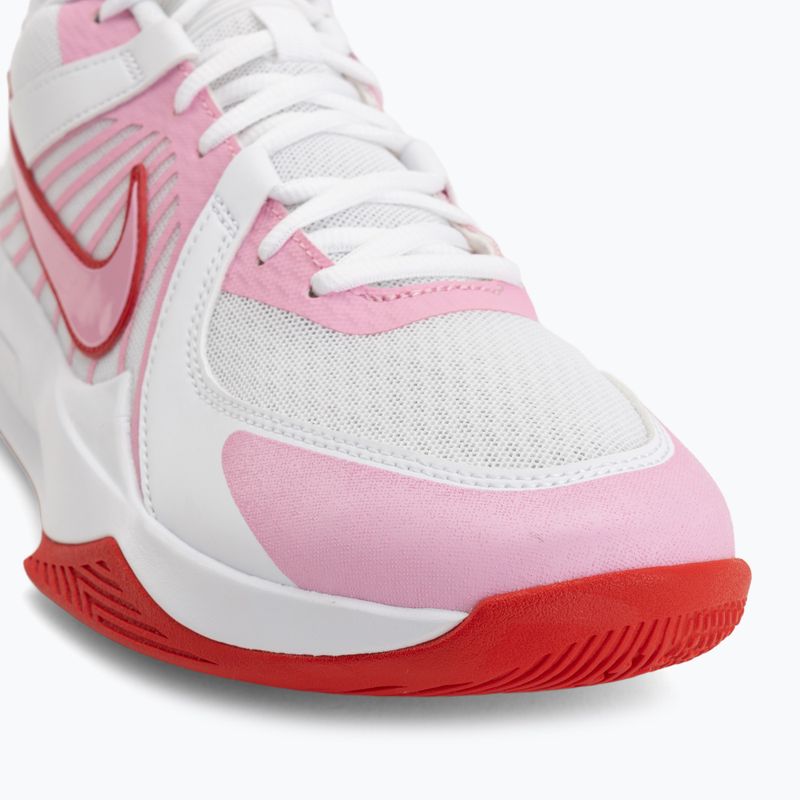 Tinklinio bateliai Nike Zoom Hyperspeed Court 2 white/pink rise/university red 7