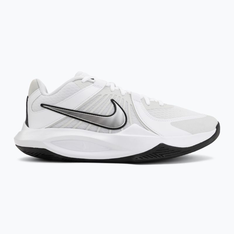 Tinklinio bateliai Nike Zoom Hyperspeed Court 2 white/metallic silver/black 2