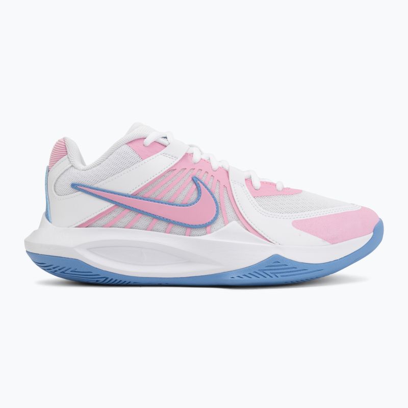 Tinklinio bateliai Nike Zoom Hyperspeed Court 2 white/pink rise/valor blue 2