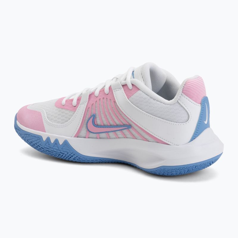 Tinklinio bateliai Nike Zoom Hyperspeed Court 2 white/pink rise/valor blue 3