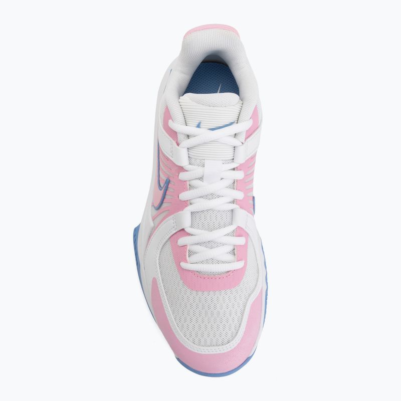 Tinklinio bateliai Nike Zoom Hyperspeed Court 2 white/pink rise/valor blue 5