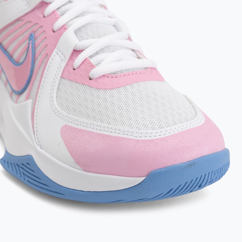 Tinklinio bateliai Nike Zoom Hyperspeed Court 2 white/pink rise/valor blue 7