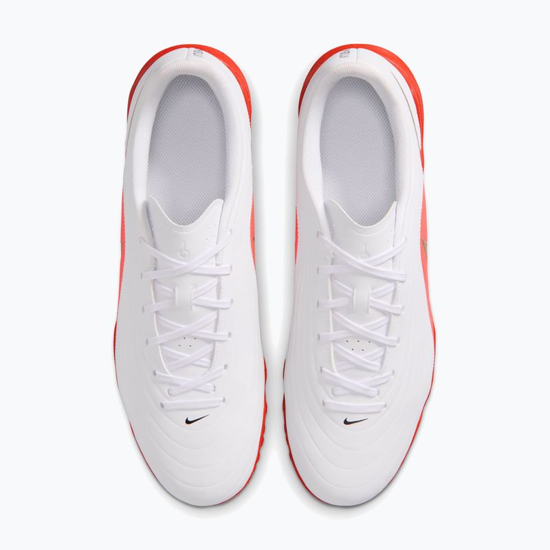 Vyriški futbolo bateliai Nike Tiempo Maestro Club White/Bright Crimson/Blur 3