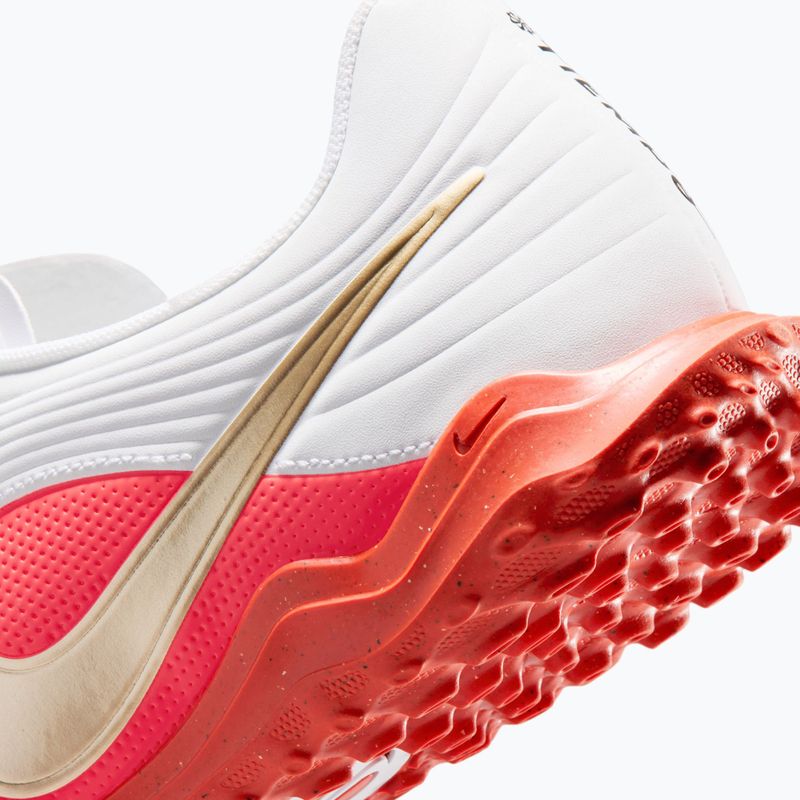 Vyriški futbolo bateliai Nike Tiempo Maestro Club White/Bright Crimson/Blur 6