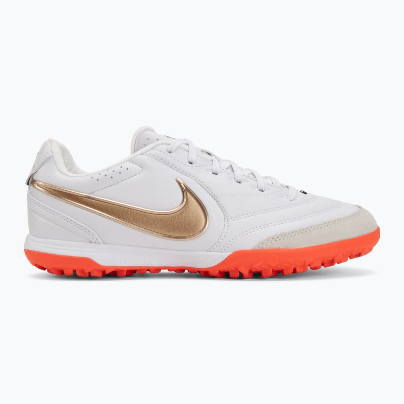 Vyriški futbolo bateliai Nike Tiempo Ligera Pro White/Bright Crimson/Blur 2