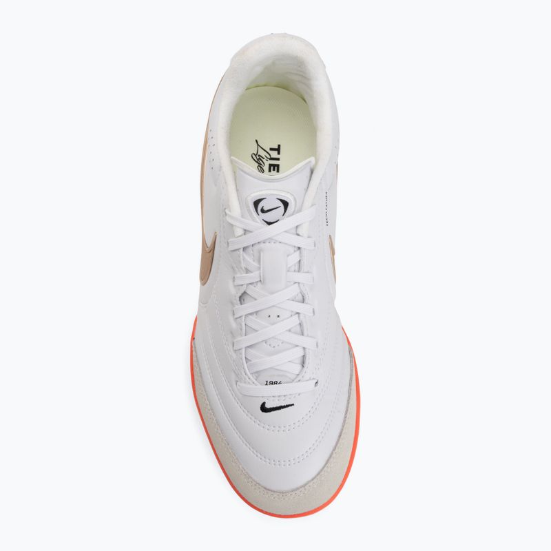 Vyriški futbolo bateliai Nike Tiempo Ligera Pro White/Bright Crimson/Blur 5