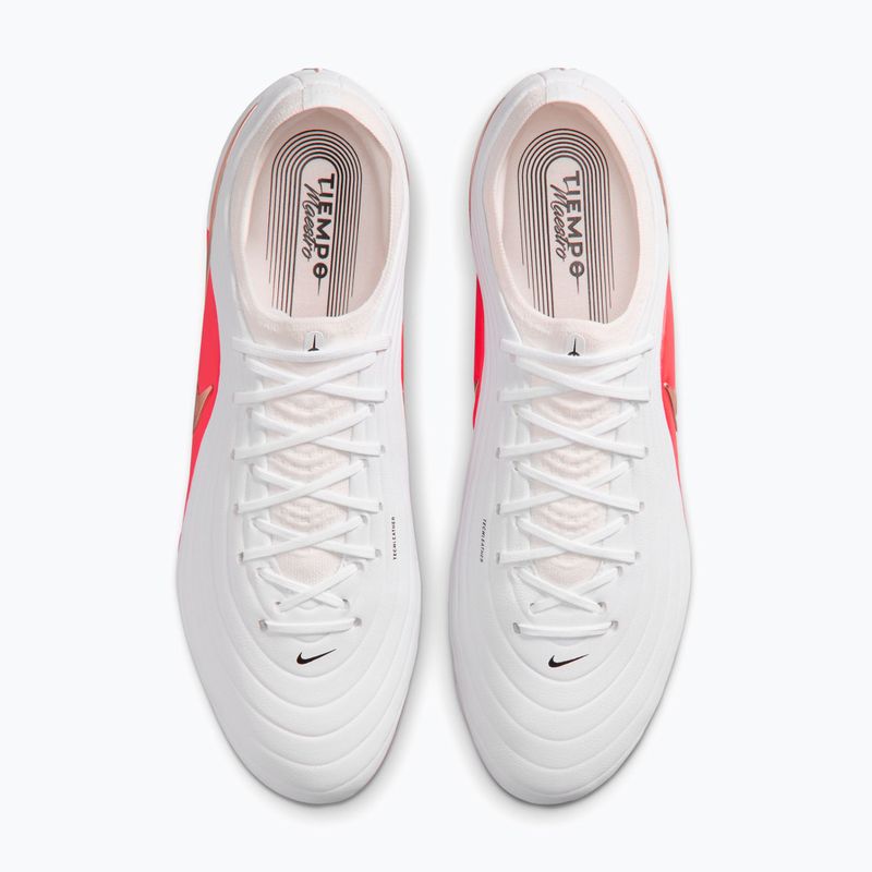 Vyriški futbolo bateliai Nike Tiempo Maestro Elite White/Bright Crimson/Blur 3